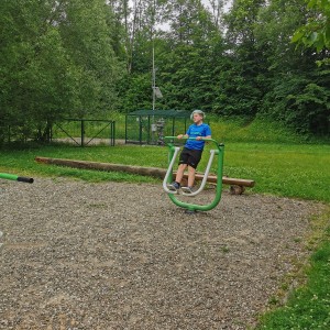 Výprava Lišek do lanového centra