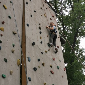 Výprava Lišek do lanového centra