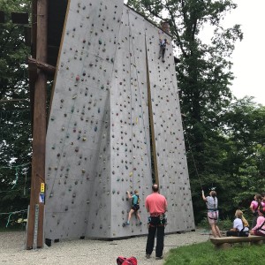 Výprava Lišek do lanového centra