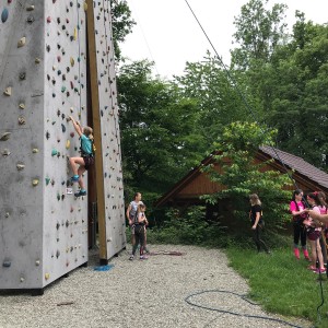 Výprava Lišek do lanového centra