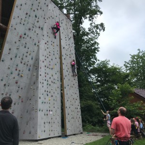 Výprava Lišek do lanového centra