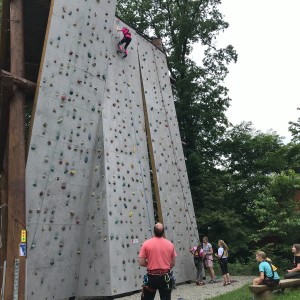 Výprava Lišek do lanového centra
