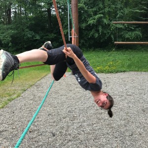 Výprava Lišek do lanového centra