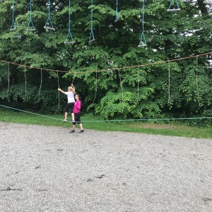 Výprava Lišek do lanového centra