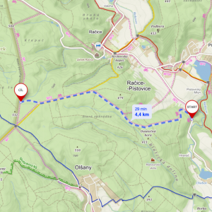 Dračí cyklovýprava na Hartlovku