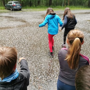 Fotky z družinových schůzek Lišek