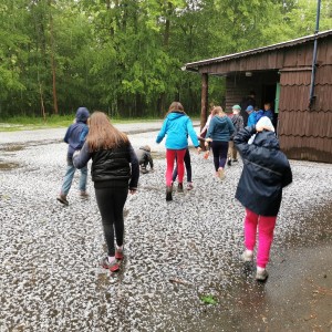 Fotky z družinových schůzek Lišek