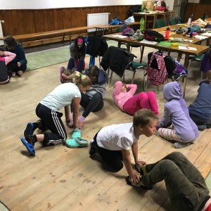 Fotky z družinových schůzek Lišek