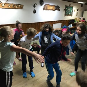 Fotky z družinových schůzek Lišek