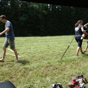 Stavěčka - den první