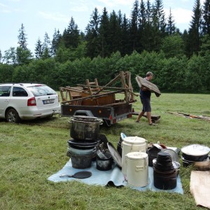 Stavěčka - den první