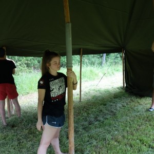 Stavěčka - den první