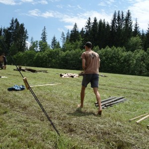 Stavěčka - den první