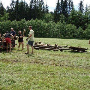 Stavěčka - den první