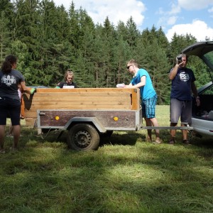 Stavěčka - den první