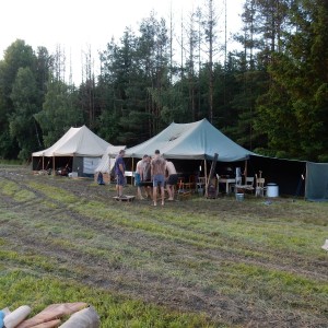 Stavěčka - den první