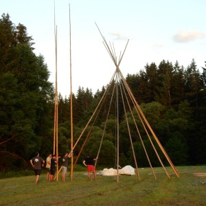 Stavěčka - den první