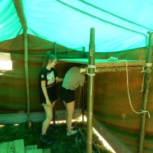 Stavěčka - den první