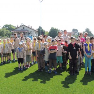 Krajské kolo závodu vlčat a světlušek 2016