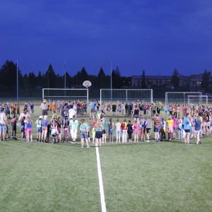 Krajské kolo závodu vlčat a světlušek 2016