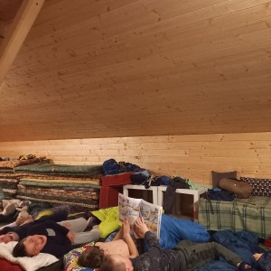 Lachtaní přespávačka