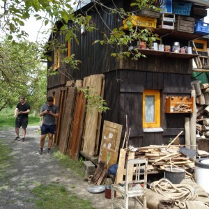 Stavba nového podsadovníku