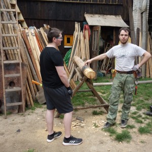 Stavba nového podsadovníku