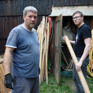 Stavba nového podsadovníku