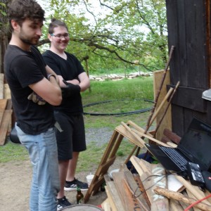 Stavba nového podsadovníku