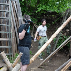 Stavba nového podsadovníku