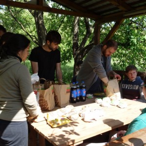 Stavba nového podsadovníku