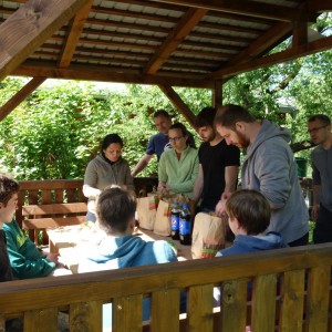 Stavba nového podsadovníku