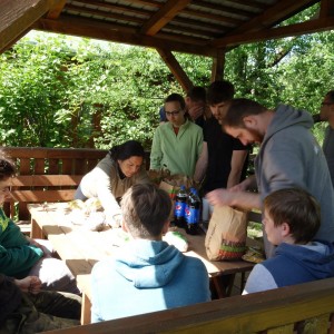 Stavba nového podsadovníku