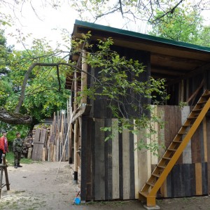 Stavba nového podsadovníku