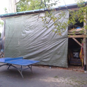 Stavba nového podsadovníku