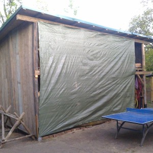 Stavba nového podsadovníku