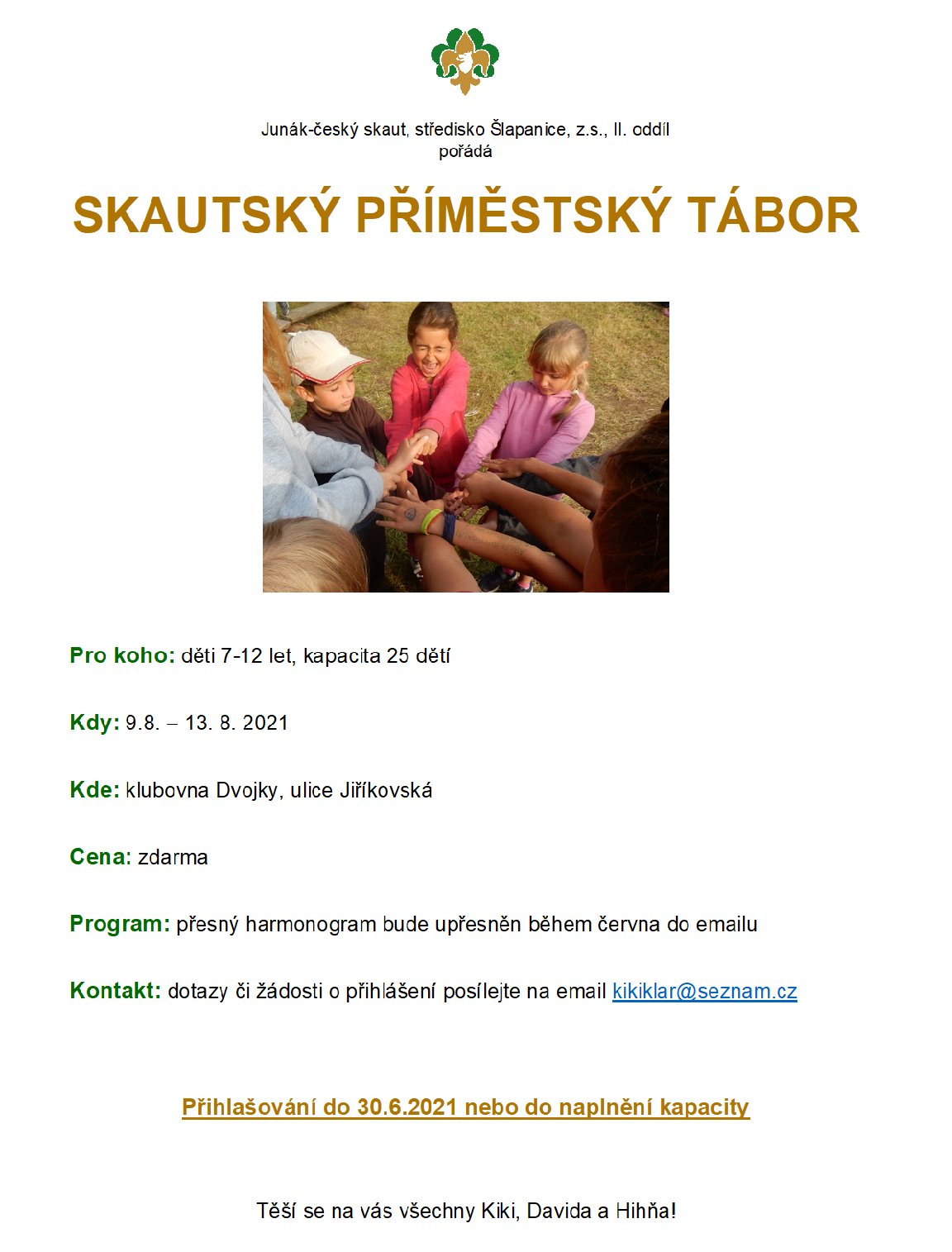 Skautský příměstský tábor