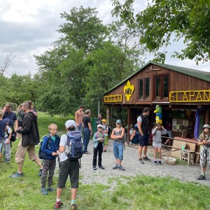 Tábor Březí 2021 1. den