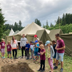 Tábor Březí 2021 1. den