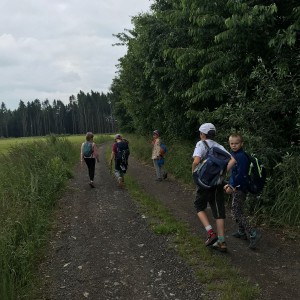 Tábor Březí 2021 1. den