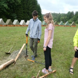 Tábor Březí 2021 1. den