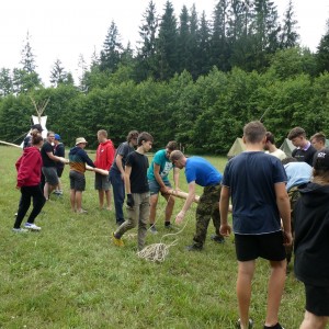 Tábor Březí 2021 1. den