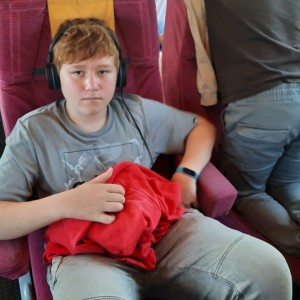 Vlčí přespání na Boudě a výprava do Prahy