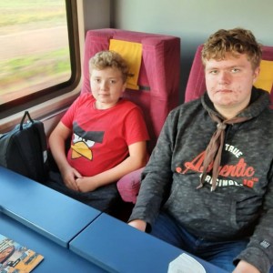 Vlčí přespání na Boudě a výprava do Prahy