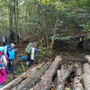 Výprava Lišek do Moravského krasu (8.-10.10.2021)