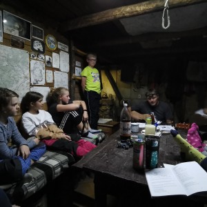 Výprava Lišek do Moravského krasu (8.-10.10.2021)