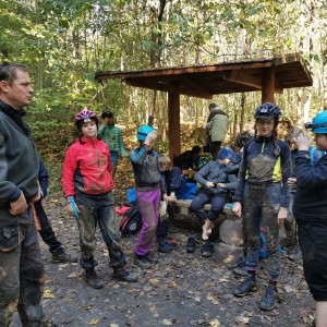 Výprava Lišek do Moravského krasu (8.-10.10.2021)