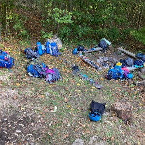 Výprava Lišek do Moravského krasu (8.-10.10.2021)