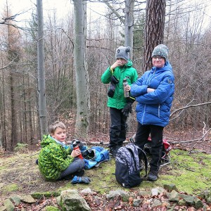 Výprava Kocourů a Lišek k jeskyni (18.12.2021)