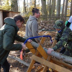 Oddílová výprava na Vorlovskou myslivnu